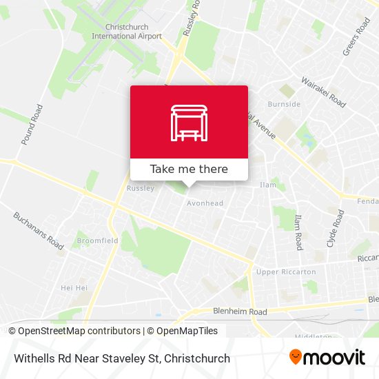 Withells Rd Near Staveley St map