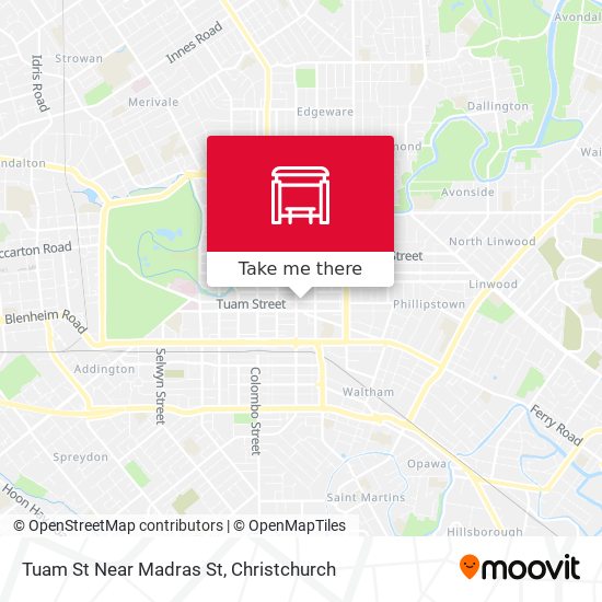Tuam St Near Madras St map