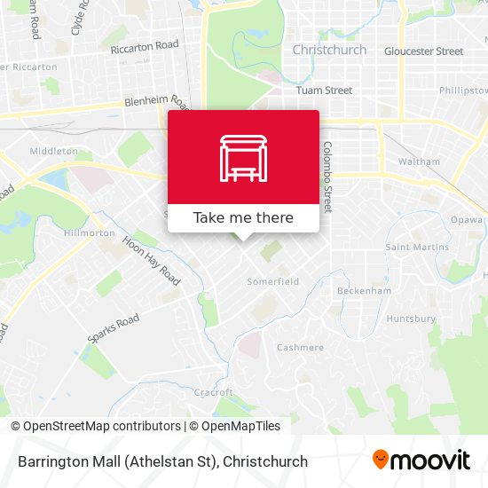 Barrington Mall (Athelstan St) map