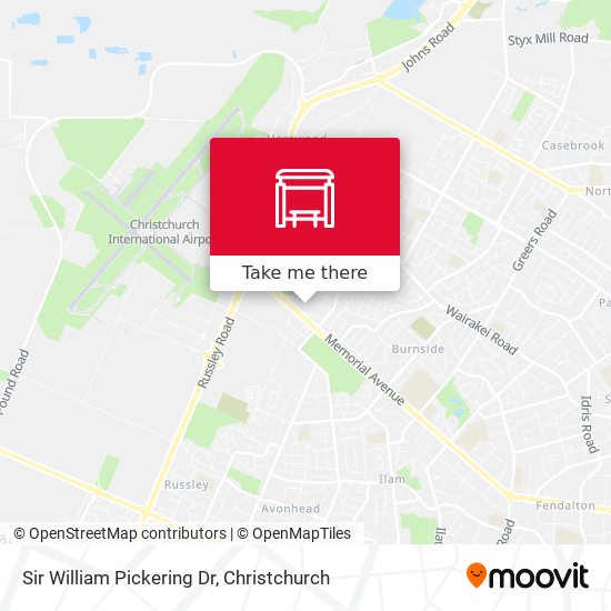 Sir William Pickering Dr map
