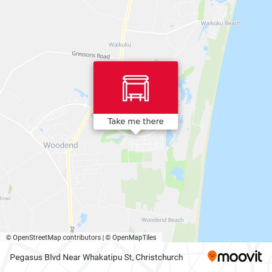 Pegasus Blvd Near Whakatipu St map