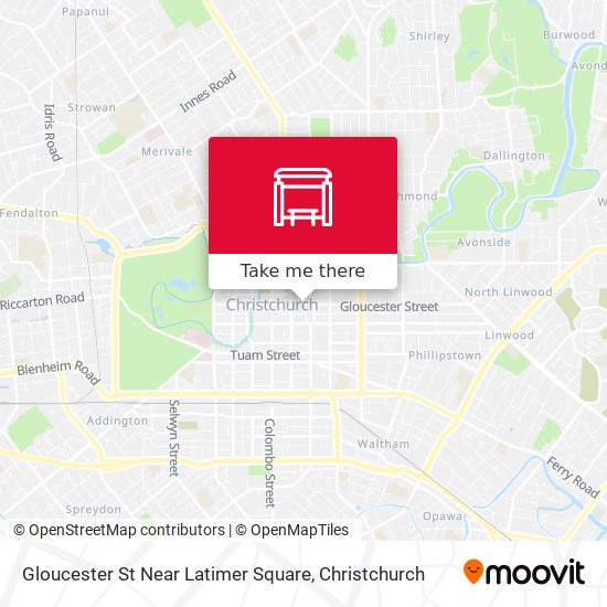 Gloucester St Near Latimer Square map