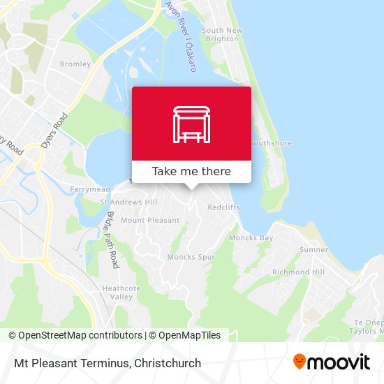Mt Pleasant Terminus map