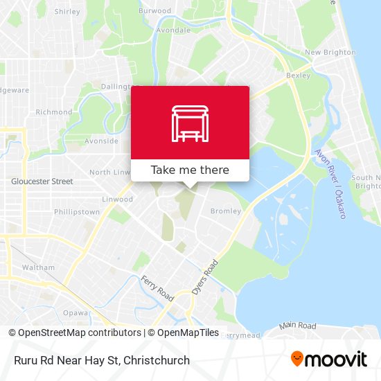 Ruru Rd Near Hay St map