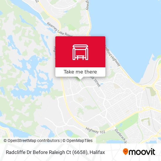 Radcliffe Dr Before Raleigh Ct (6658) map