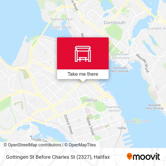 Gottingen St Before Charles St (2327) map