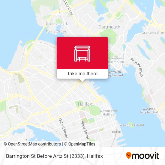 Barrington St Before Artz St (2333) map