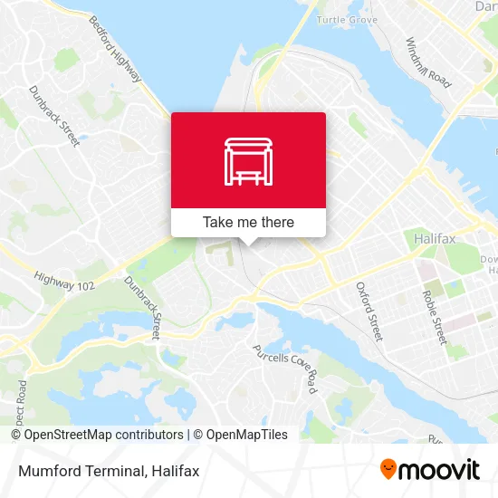 Mumford Terminal map
