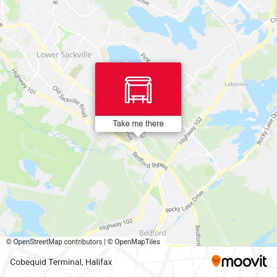 Cobequid Terminal map