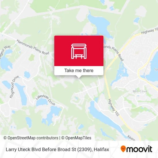 Larry Uteck Blvd Before Broad St (2309) map