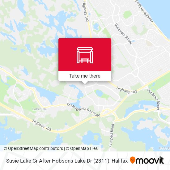 Susie Lake Cr After Hobsons Lake Dr (2311) map