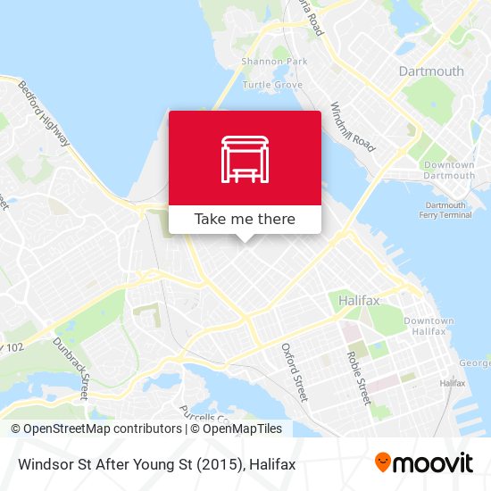 Windsor St After Young St (2015) map