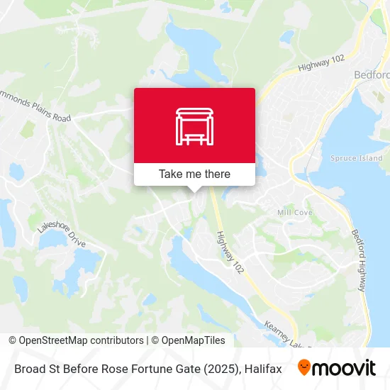 Broad St Before Rose Fortune Gate (2025) map