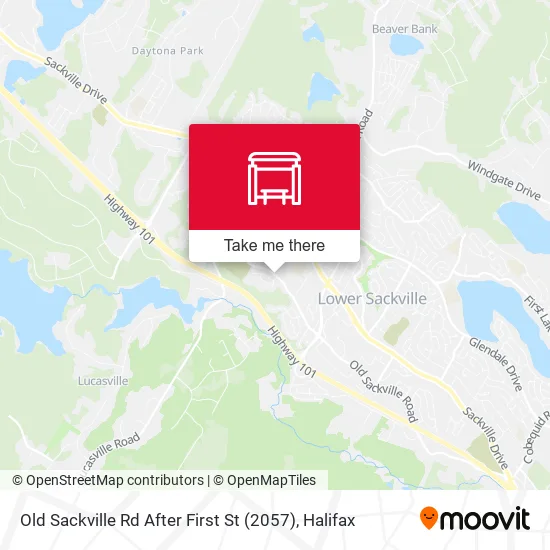 Old Sackville Rd After First St (2057) plan