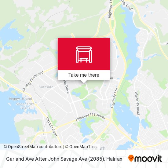 Garland Ave After John Savage Ave (2085) plan
