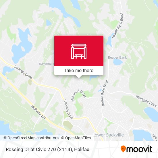 Rossing Dr at Civic 270 (2114) map
