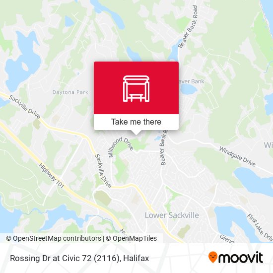 Rossing Dr at Civic 72 (2116) map