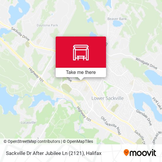 Sackville Dr After Jubilee Ln (2121) map