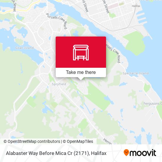 Alabaster Way Before Mica Cr (2171) map