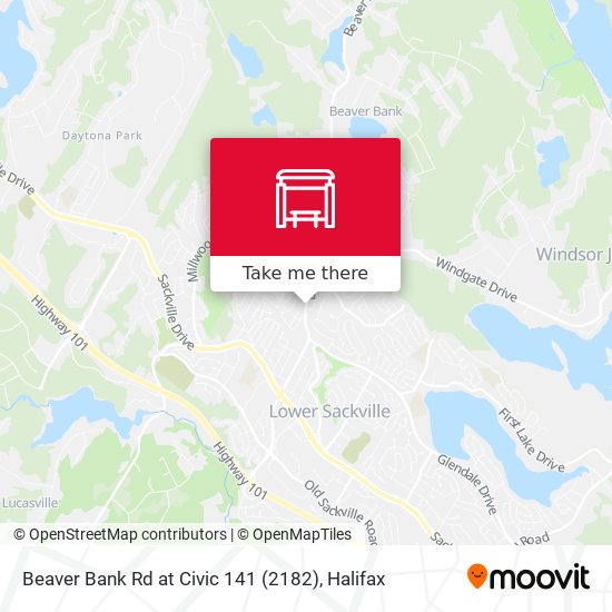 Beaver Bank Rd at Civic 141 (2182) map