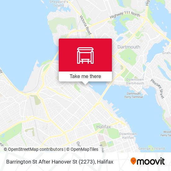 Barrington St After Hanover St (2273) map