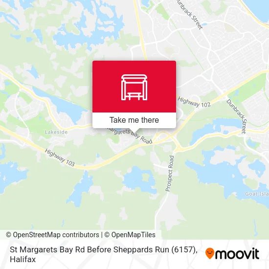St Margarets Bay Rd Before Sheppards Run (6157) map