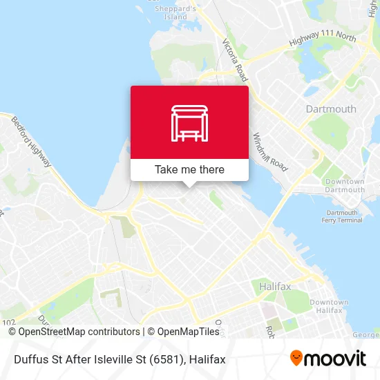 Duffus St After Isleville St (6581) map