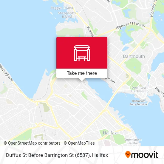 Duffus St Before Barrington St (6587) map