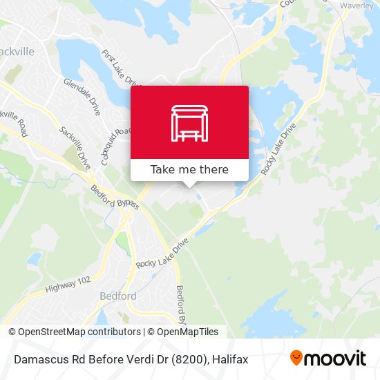 Damascus Rd Before Verdi Dr (8200) map