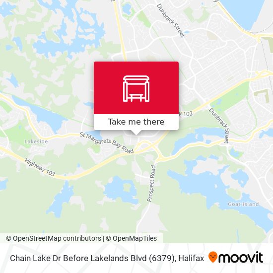 Chain Lake Dr Before Lakelands Blvd (6379) map