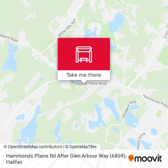 Hammonds Plains Rd After Glen Arbour Way (6809) plan