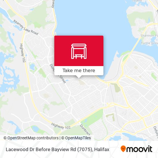 Lacewood Dr Before Bayview Rd (7075) map
