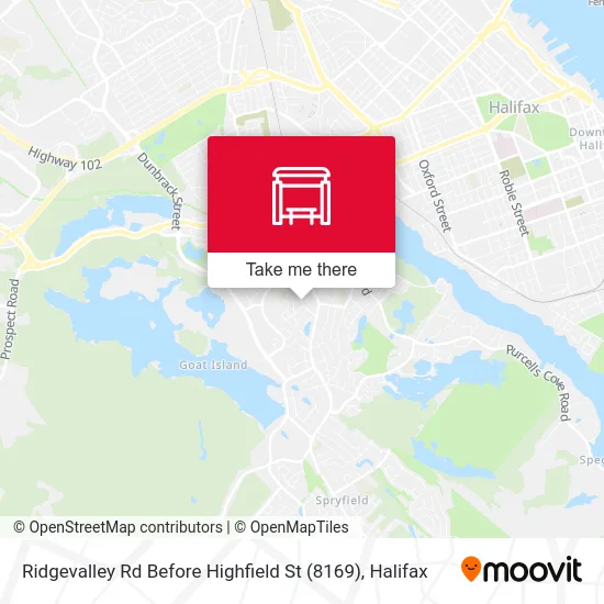 Ridgevalley Rd Before Highfield St (8169) plan