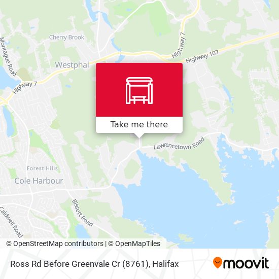 Ross Rd Before Greenvale Cr (8761) map