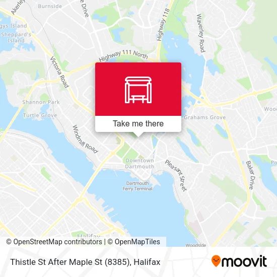 Thistle St After Maple St (8385) map