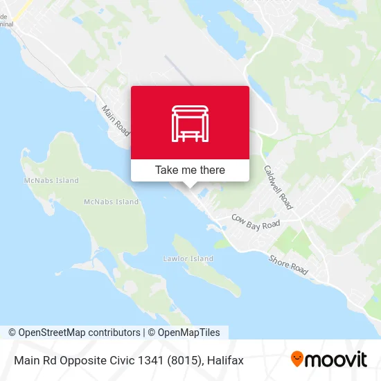 Main Rd Opposite Civic 1341 (8015) map