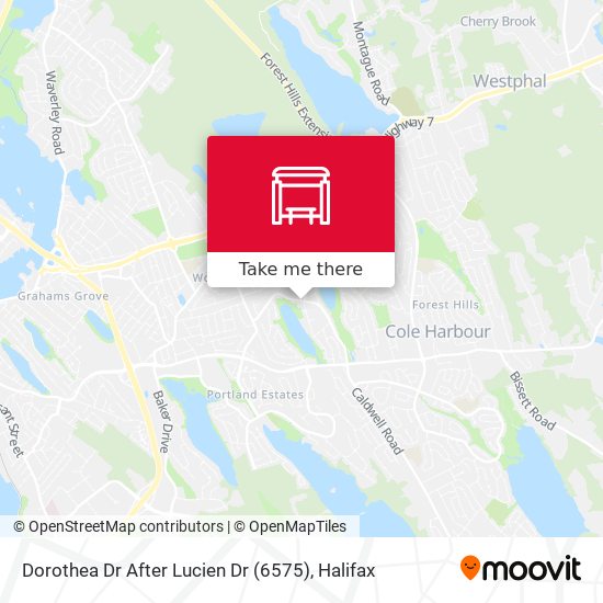 Dorothea Dr After Lucien Dr (6575) map