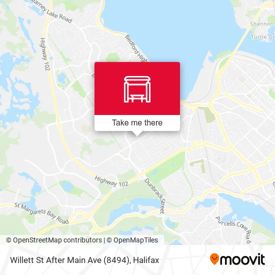 Willett St After Main Ave (8494) map