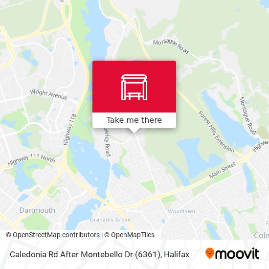 Caledonia Rd After Montebello Dr (6361) map