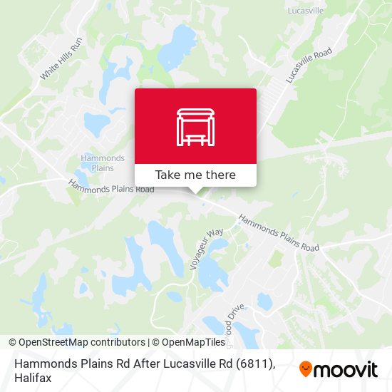 Hammonds Plains Rd After Lucasville Rd (6811) plan