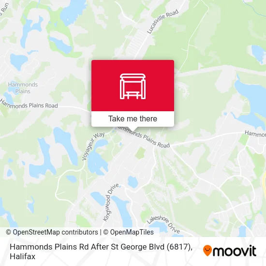 Hammonds Plains Rd After St George Blvd (6817) plan