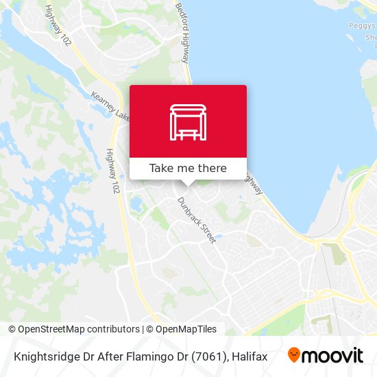 Knightsridge Dr After Flamingo Dr (7061) map