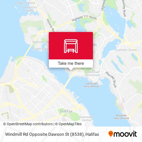 Windmill Rd Opposite Dawson St (8538) map