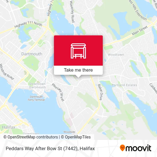 Peddars Way After Bow St (7442) map