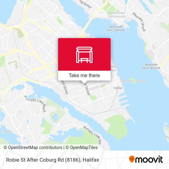 Robie St After Coburg Rd (8186) map