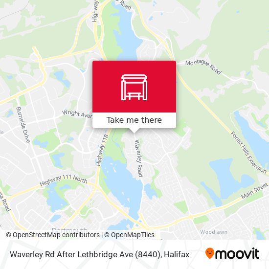 Waverley Rd After Lethbridge Ave (8440) map