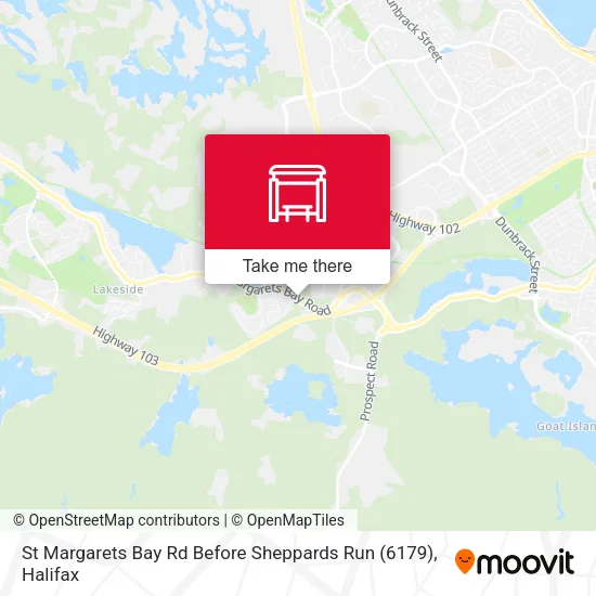 St Margarets Bay Rd Before Sheppards Run (6179) map