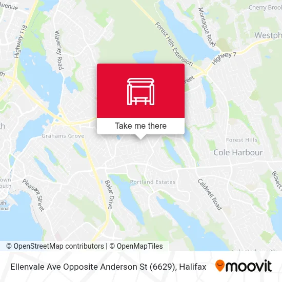 Ellenvale Ave Opposite Anderson St (6629) map