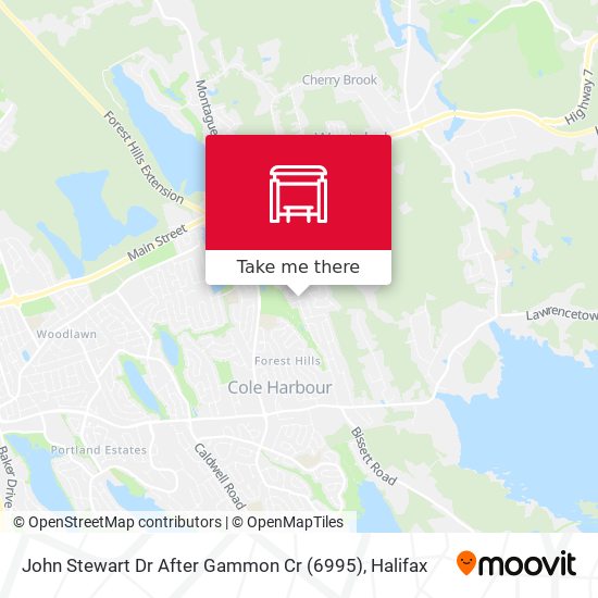 John Stewart Dr After Gammon Cr (6995) plan