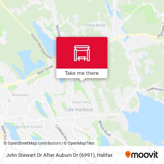 John Stewart Dr After Auburn Dr (6991) map